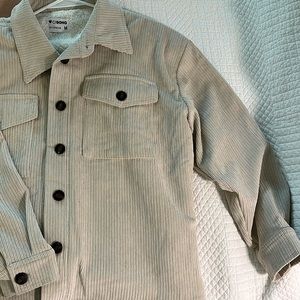 Corduroy like jacket